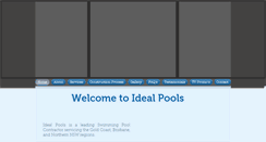 Desktop Screenshot of idealpools.com.au